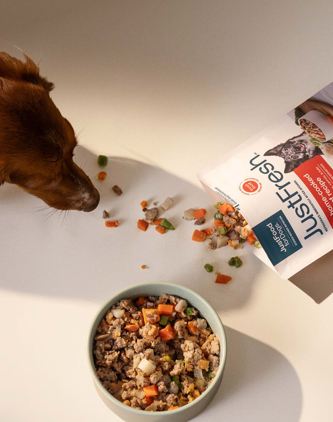JustFoodforDogs shelf-stable fresh food products